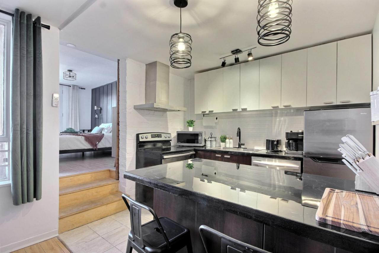 Appartement Lit King - 1Ch Bien Situe Pour Decouvrir Quebec Extérieur photo